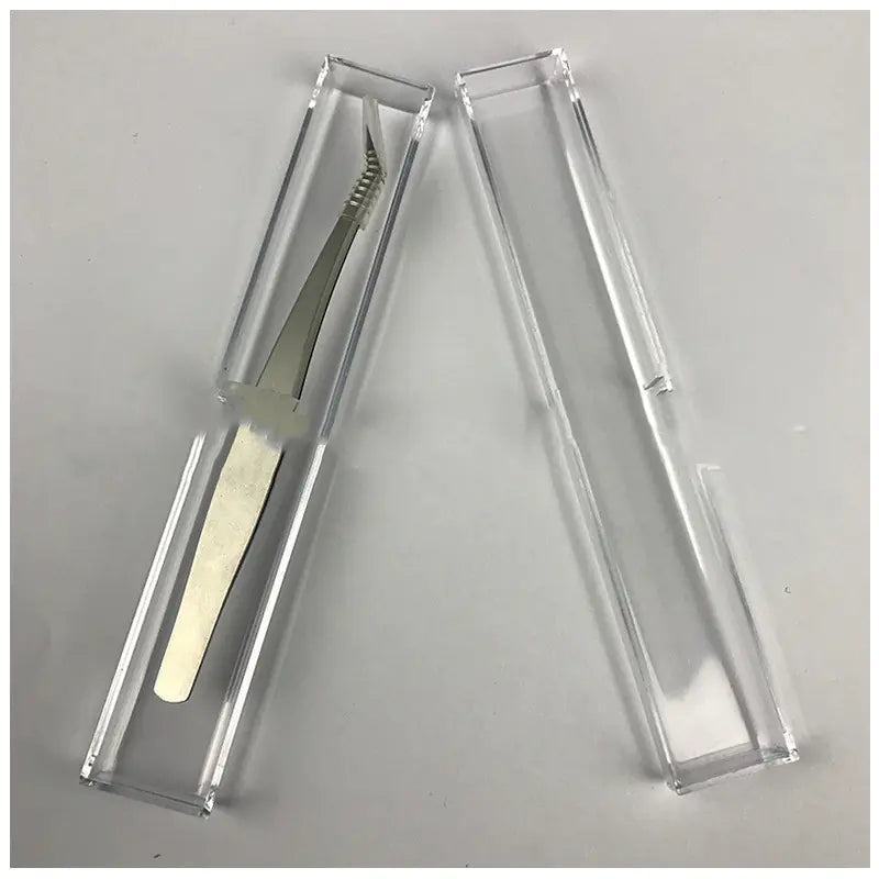 High-Precision Stainless Steel Curved Tweezers for Eyelash Extensions